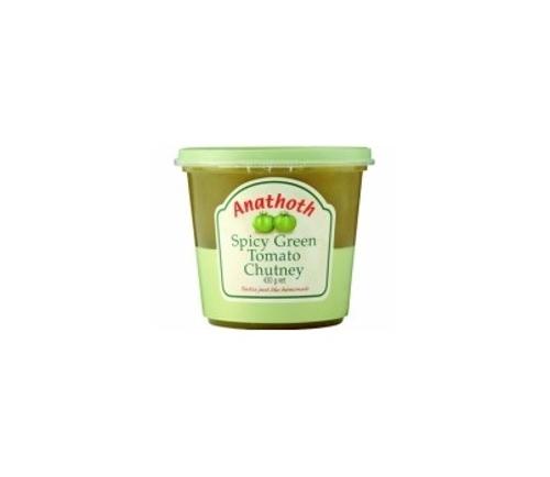 SPICY GREEN TOMATO RELISH 390GM  - Anathoth