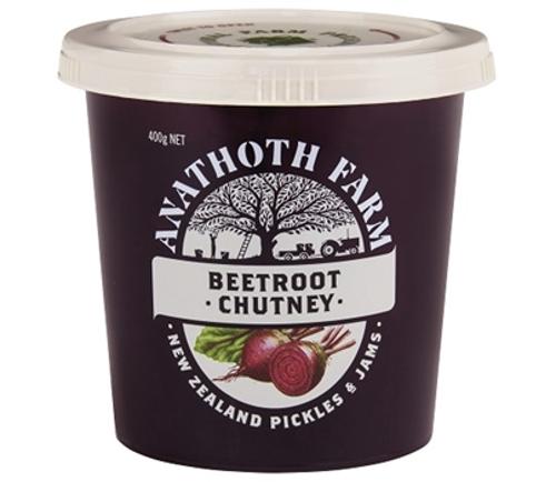 BEETROOT CHUTNEY 400GM  - Anathoth