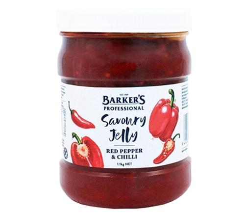 JELLY RED PEPPER & CHILLI 1.1KG  - Barkers