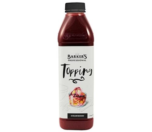 TOPPING STRAWBERRY 1.18KG  - Barkers