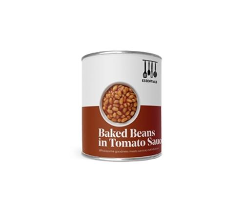 BEANS BAKED IN TOMATO SAUCE 2500GM  - Essentials
