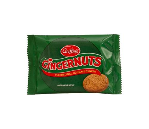 BISCUITS GINGERNUTS WRAPPED 80s  - Griffins