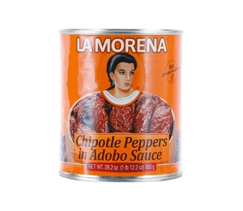 CHIPOTLES CHILLIES IN ADOBO SAUCE 800GM  - La Morena