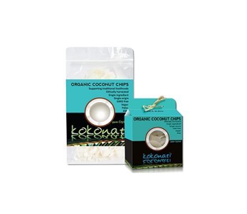 COCONUT CHIPS ORGANIC 200GM  - Kokonati