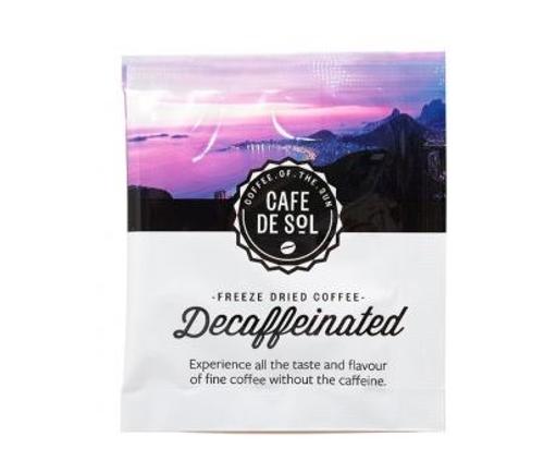 COFFEE DECAF FREEZE DRIED SACHETS 500s  - Cafe De Sol