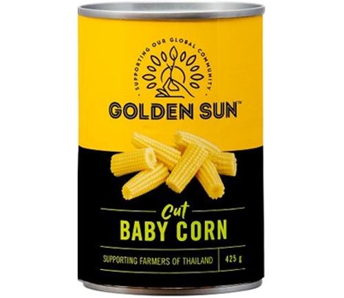 CORN BABY CUT THAILAND 425GM  - Golden Sun
