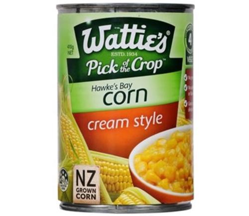 CORN CREAM STYLE 410GM  - Watties