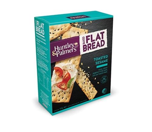 CRACKERS TOASTED SESAME 125GM  - Huntly & Palmers