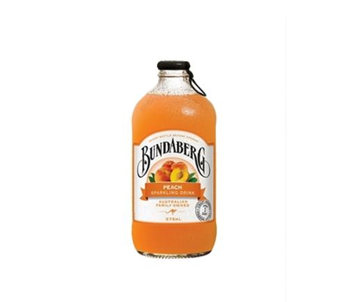 DRINK SPARKLING PEACH 375ML 12s  - Bundaberg