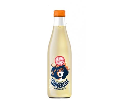 SODA GINGERELLA ORGANIC 300ML 15s  - Karma Drinks