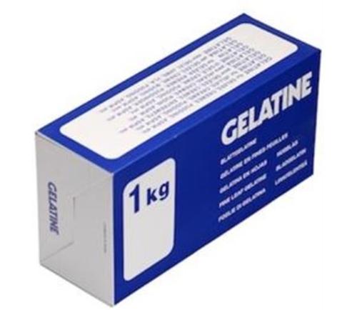 GELATINE LEAF 1KG  - Gelita