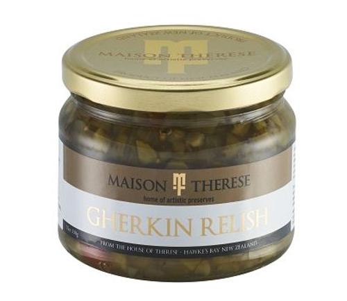 GHERKIN RELISH 330GM  - Maison Therese