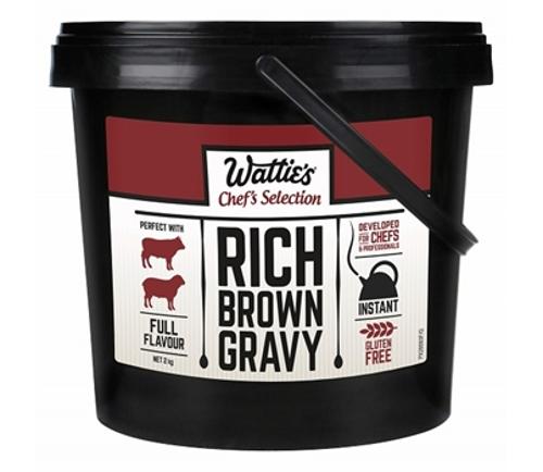 GRAVY RICH BROWN INSTANT GF 2KG  - Watties