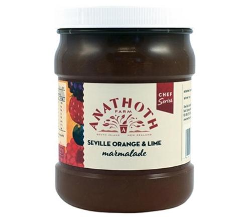 JAM MARMALADE SEVILLE ORANGE & LIME 1.25KG  - Anathoth