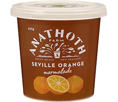JAM SEVILLE ORANGE MARMALADE 455GM  - Anathoth