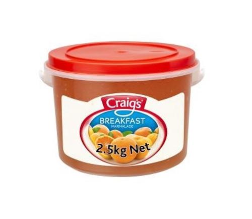 JAM MARMALADE 2.5KG  - Craigs