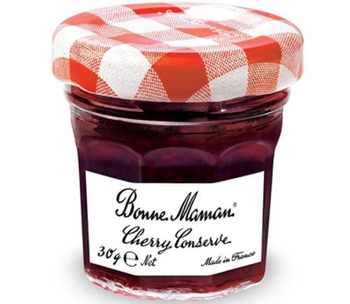 JAM CHERRY PRESERVES 30GM 60s  - Bonne Maman
