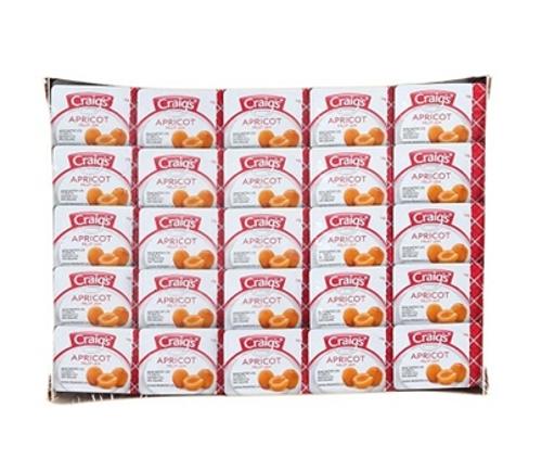 JAM APRICOT PORTIONS 14GM 75s  - Craigs