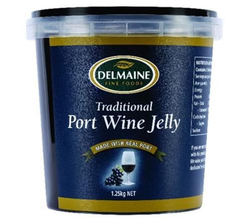 JELLY PORT WINE 1.25KG  - Delmaine