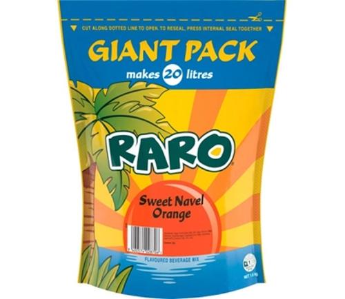 JUICE SWEET NAVEL ORANGE PWD 1.6KG  - Raro
