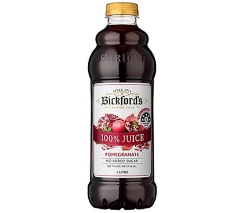JUICE POMOGRANATE PREMIUM 100% 1L  - Bickford's