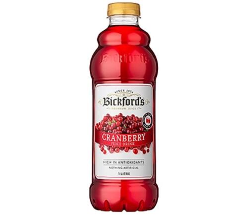 JUICE CRANBERRY DRINK PREMIUM 1L  - Bickford's