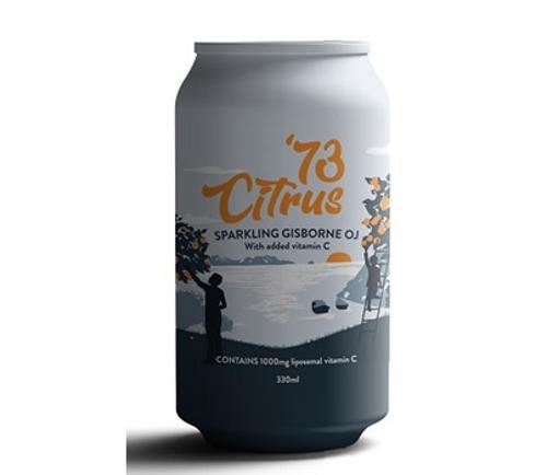 DRINK SPARKLING GISBORNE OJ 330ML 12s - 73 Citrus