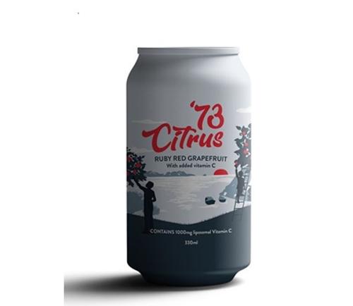 DRINK RUBY RED GRAPE FRUIT 330ML 12s  - 73 Citrus