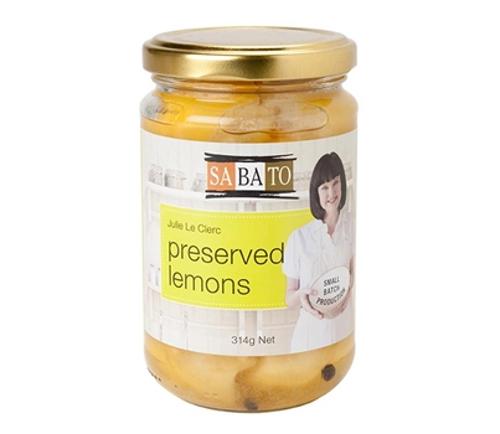 LEMONS PRESERVED 314GM  - Sabato
