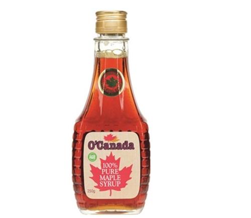 SYRUP MAPLE PURE 250GM  - O'canada