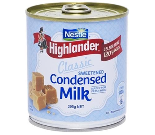 MILK CONDENSED 395GM  - Highlander