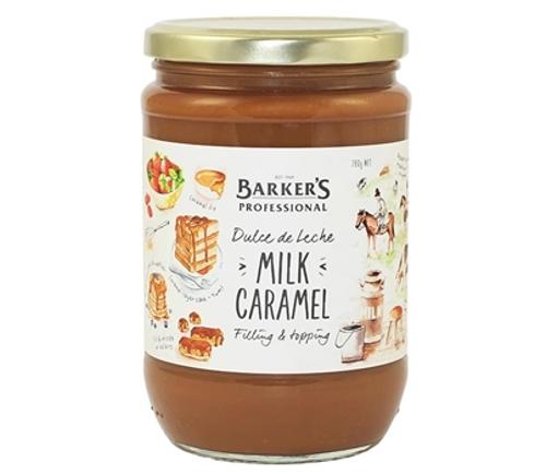 MILK CARAMEL DULCE DE LECHE 780GM  - Barkers