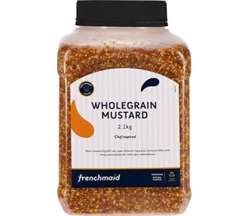 MUSTARD WHOLEGRAIN 2.1KG  - Frenchmaid