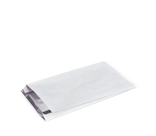 BAGS PAPER FOIL INSIDE KEBAB 100x42x265MM WHITE 500s  - Fe