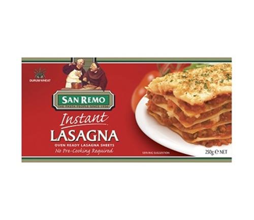 PASTA LASAGNE SHEETS 250GM  - San Remo