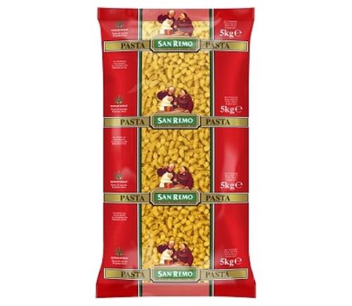 PASTA LARGE SPIRALS 5KG  - San Remo