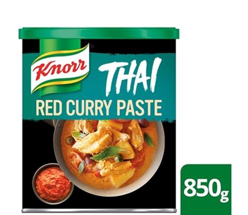 PASTE RED CURRY THAI 850GM  - Knorr World Cuisine