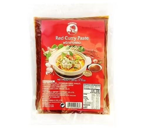PASTE RED CURRY 500GM  - Cock