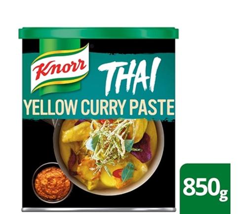 PASTE YELLOW CURRY THAI 850GM  - Knorr World Cuisine