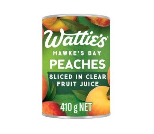 PEACH SLICES IN JUICE 410G  - Watties
