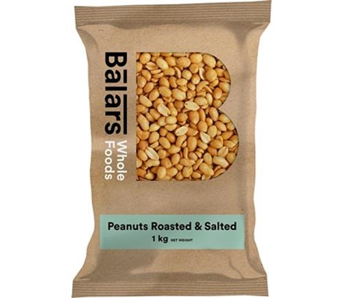 PEANUTS ROASTED SALTED 1KG  - Balars