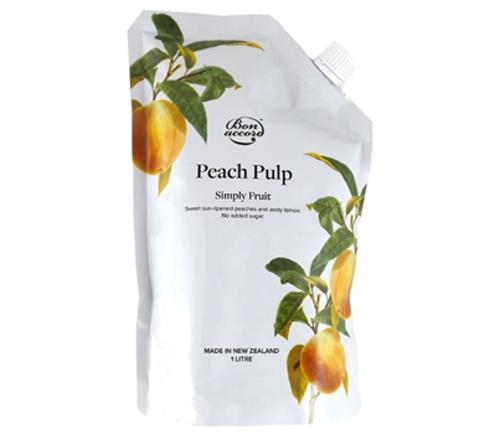FRUIT PULP RIPE PEACH 1L  - Bon Accord