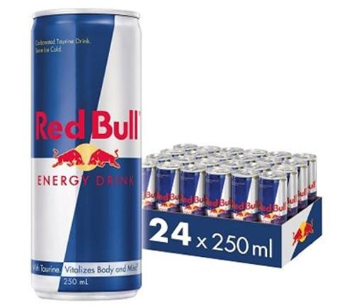 RED BULL CANS 250ML 24s - Red Bull
