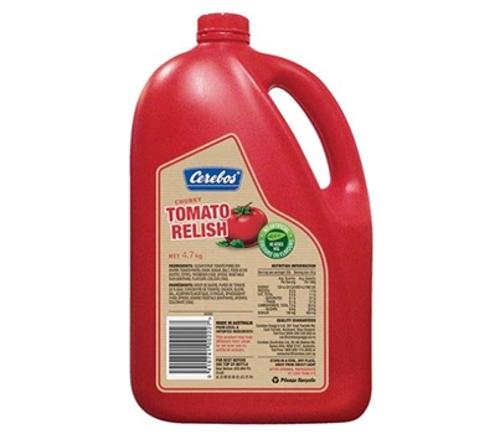 RELISH TOMATO 4.7KG  - Cerebos