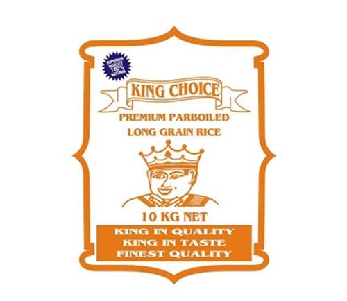RICE PARBOILED LONG GRAIN 10KG  - Kings