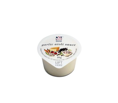SAUCE AIOLI GARLIC PCU 30GM 100s  - Frenchmaid
