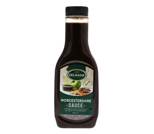 SAUCE WORCESTERSHIRE 580GM  - Delmaine