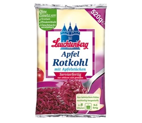 SAUERKRAUT RED CABBAGE 500GM  - Leuchtenburg