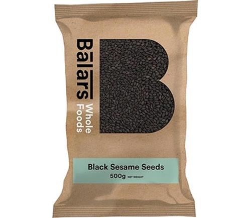 SESAME SEEDS BLACK 500GM  - Balars