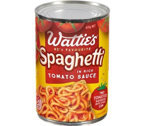 SPAGHETTI IN TOMATO SAUCE 420GM  - Watties